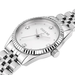 OUI & ME Coquette Analog White Round Dial Women's Watch- ME010278