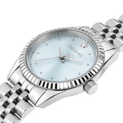 OUI & ME Coquette Analog Blue Round Dial Women's Watch- ME010281