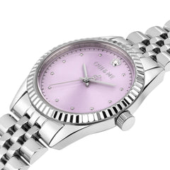 OUI & ME Coquette Analog Purple Round Dial Women's Watch- ME010282