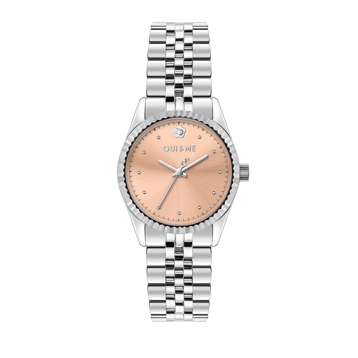 OUI & ME Coquette Analog Rose Gold Round Dial Women's Watch- ME010283
