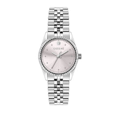 OUI & ME Coquette Analog Silver Round Dial Women's Watch- ME010284