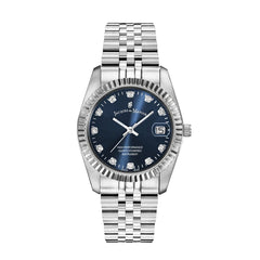 JACQUES DU MANOIR Inspiration Swiss Made Analogue Blue Round Dial Women's Watch- NRO.27
