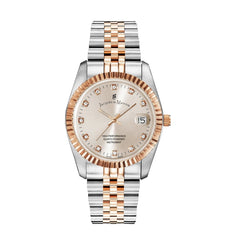 JACQUES DU MANOIR Inspiration Swiss Made Analogue Grey Round Dial Women's Watch- NRO.35