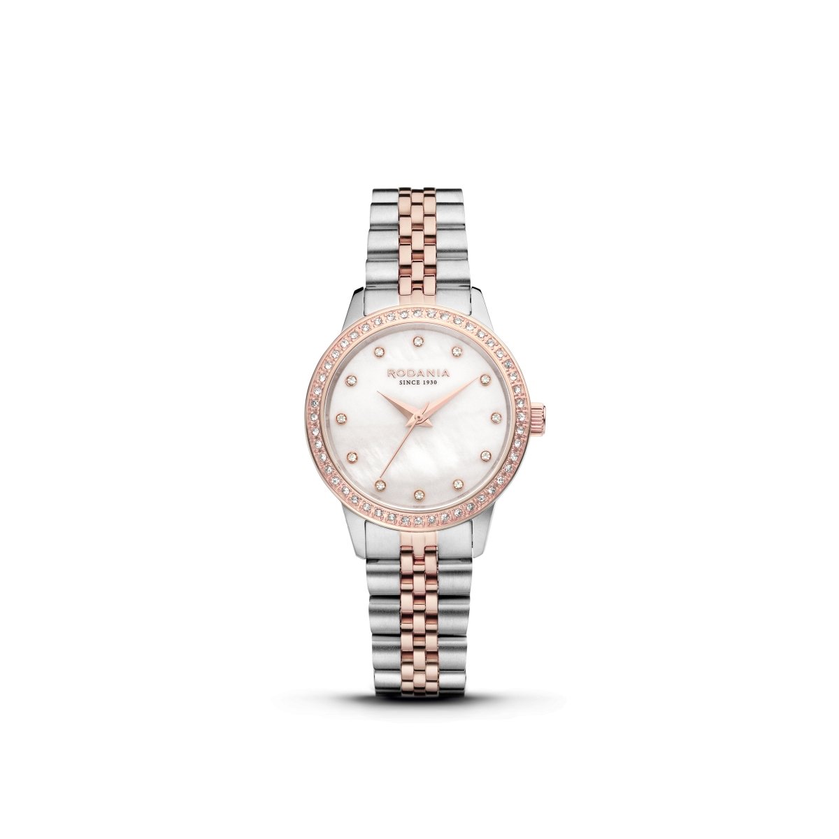 RODANIA Montreux Swiss Made Analog MOP Round Dial Women's Watch- R10003