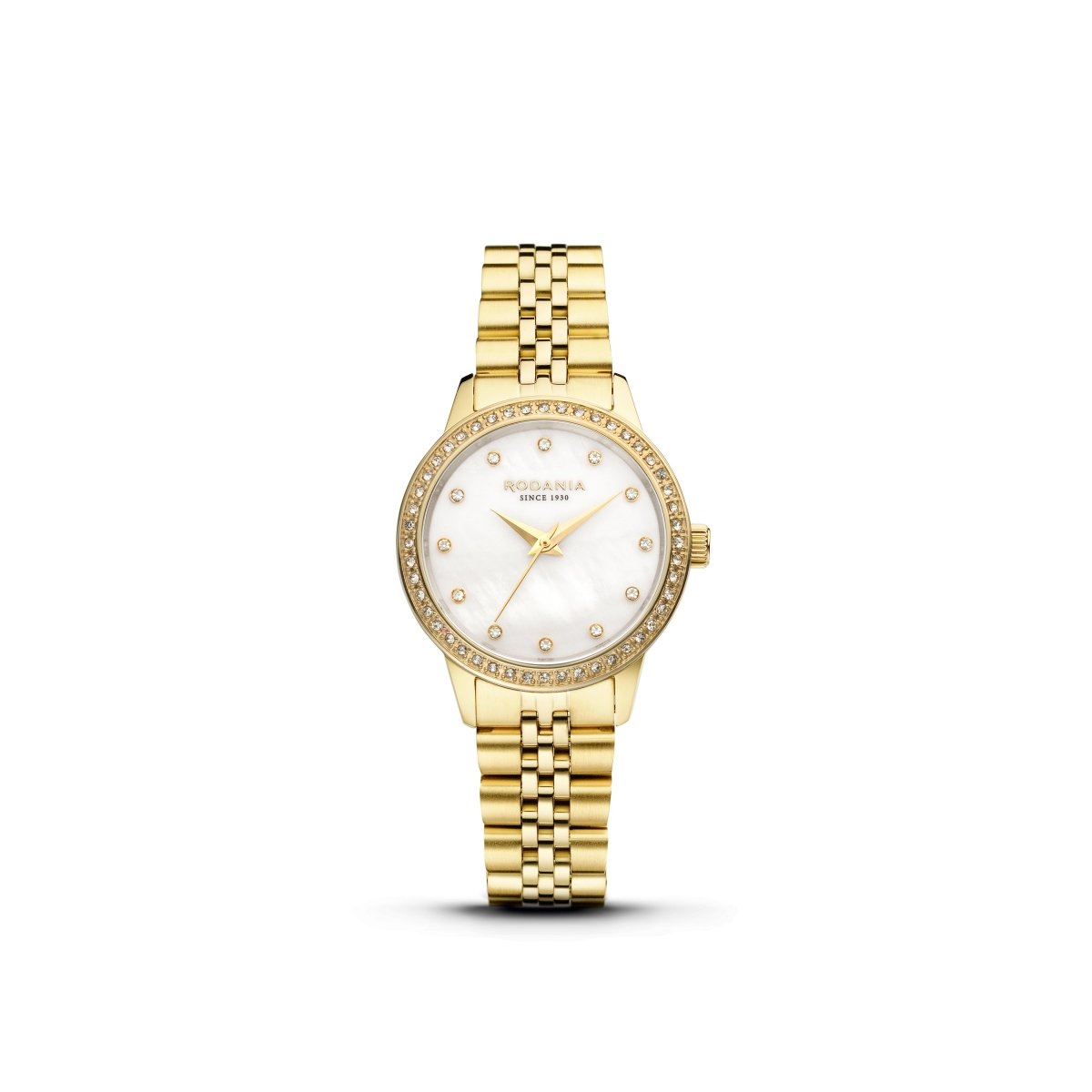 RODANIA Montreux Swiss Made Analog MOP Round Dial Women's Watch- R10004
