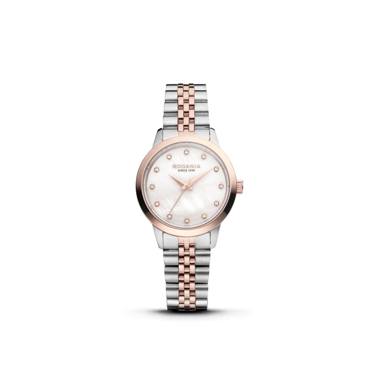 RODANIA Montreux Swiss Made Analog MOP Round Dial Women's Watch- R10006