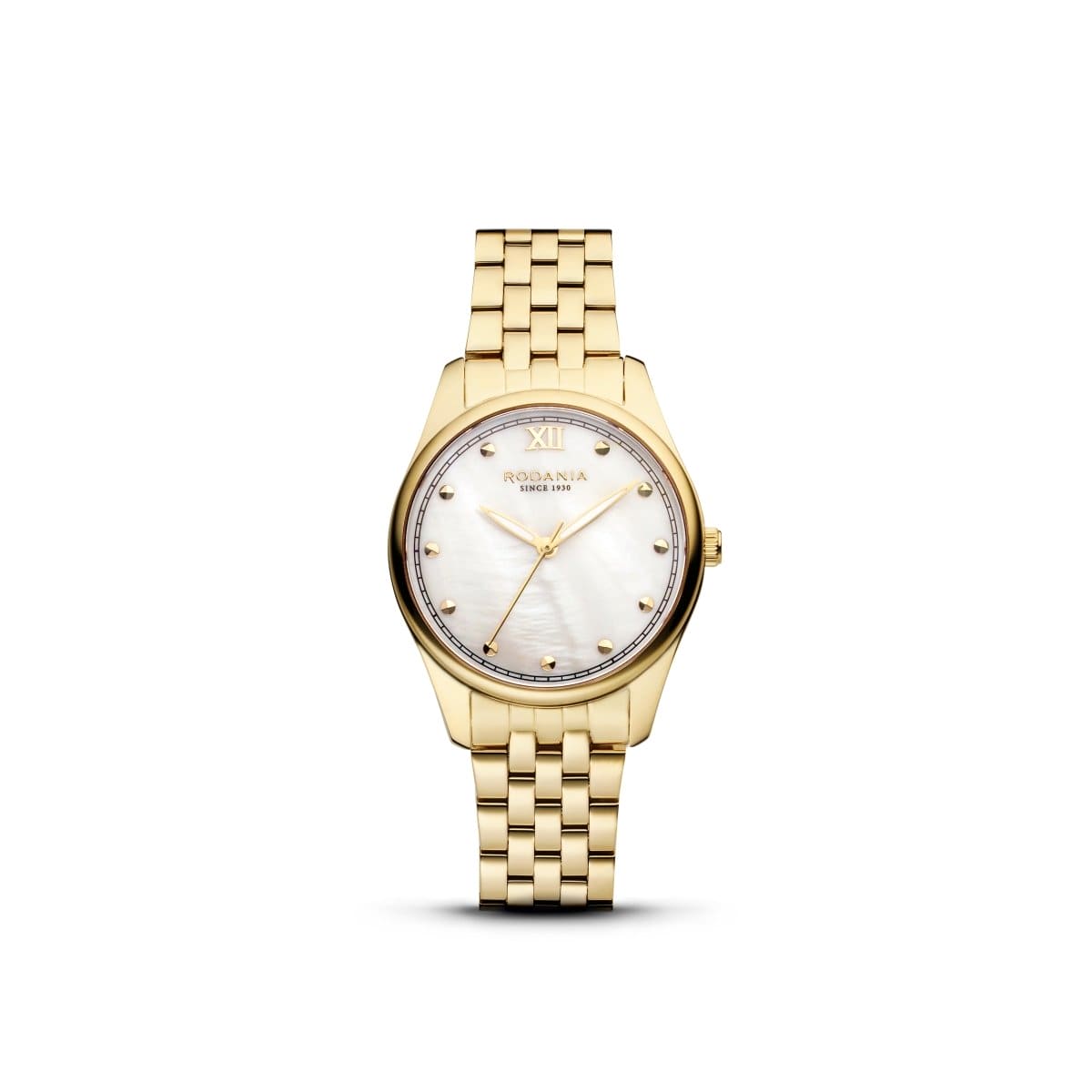RODANIA Gstaad Swiss Made Analog MOP Round Dial Women's Watch- R11002