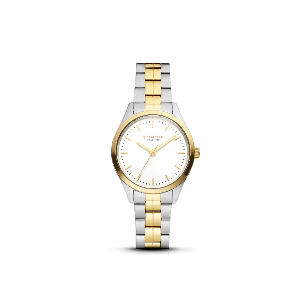 RODANIA Geneva Swiss Made Analog White Round Dial Women's Watch- R12002