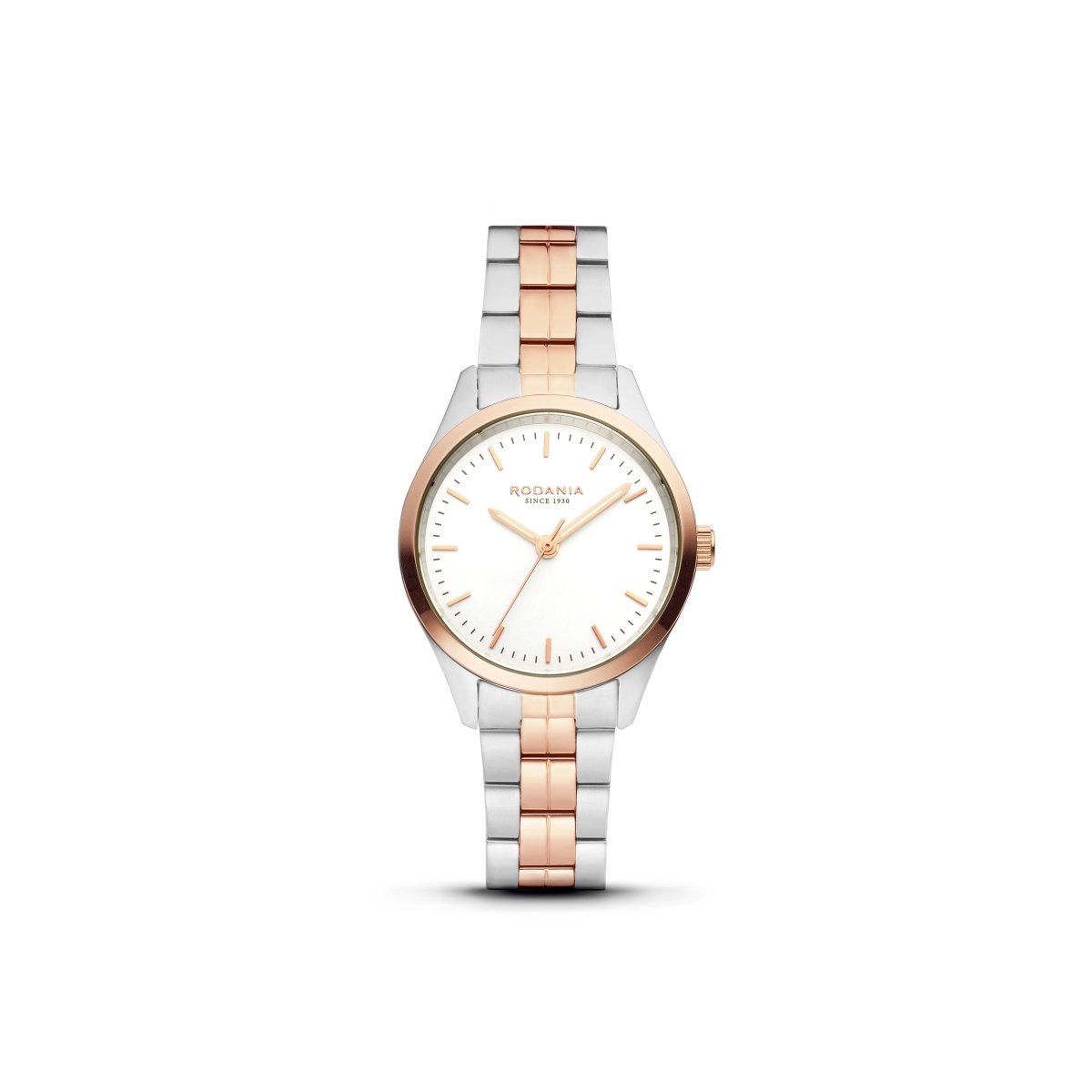 RODANIA Geneva Swiss Made Analog White Round Dial Women's Watch- R12003