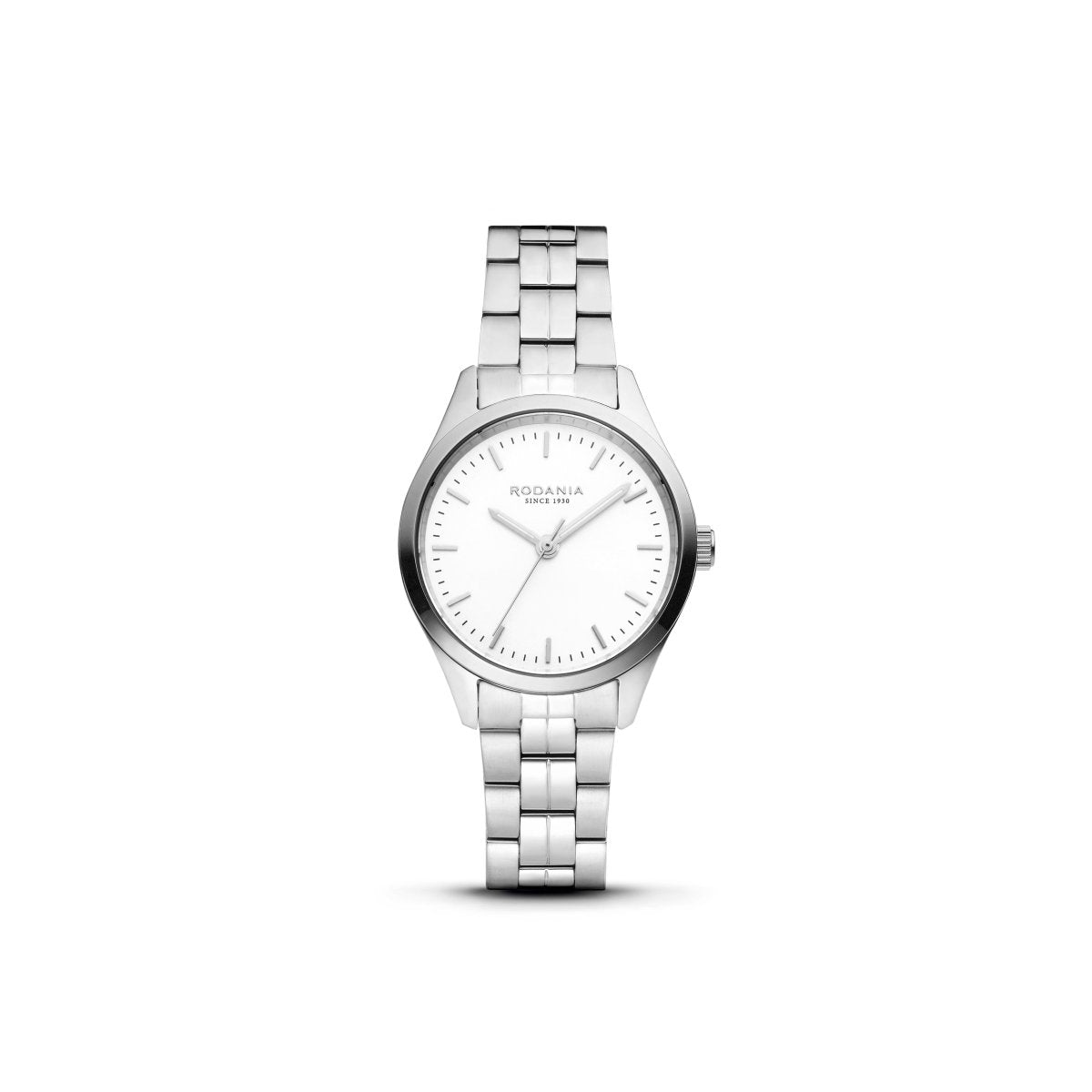 RODANIA Geneva Swiss Made Analog White Round Dial Women's Watch- R12005