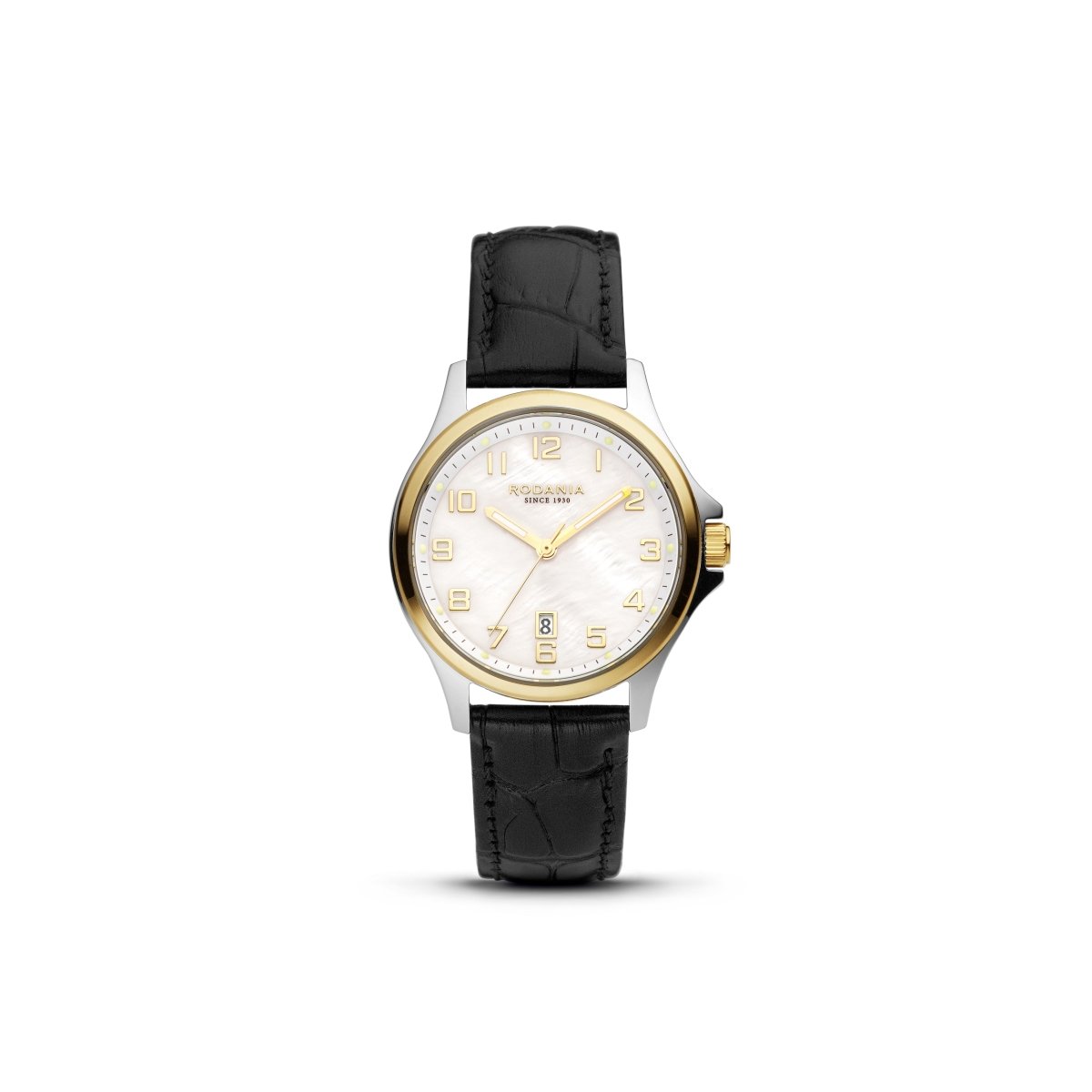 RODANIA Bellinzona Swiss Made Analog MOP Round Dial Women's Watch- R13002