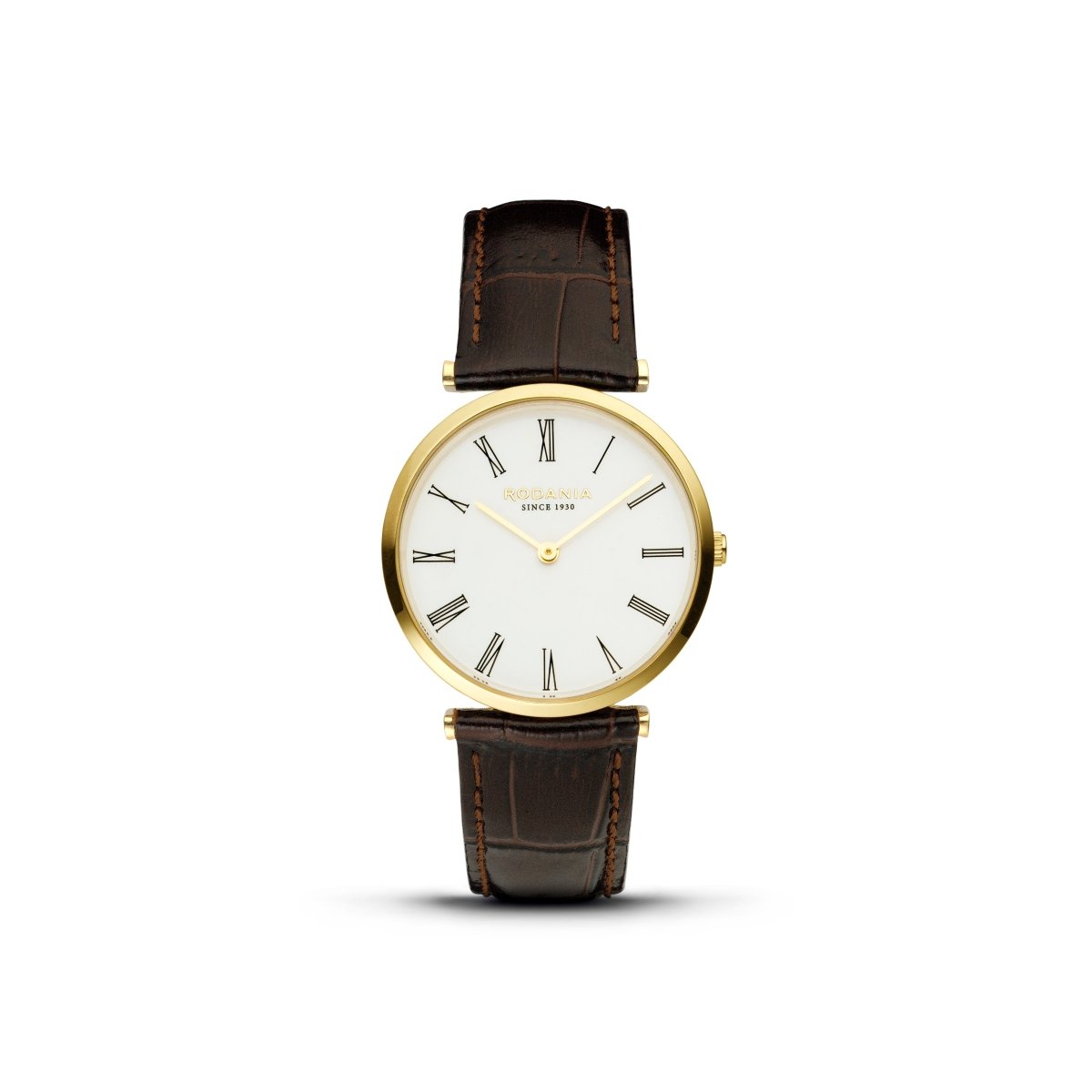 RODANIA Lugano Swiss Made Analog White Round Dial Women's Watch- R14002