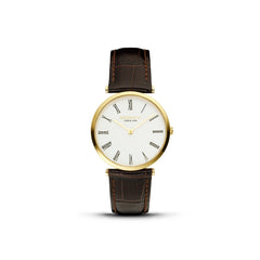 RODANIA Lugano Swiss Made Analog White Round Dial Women's Watch- R14002