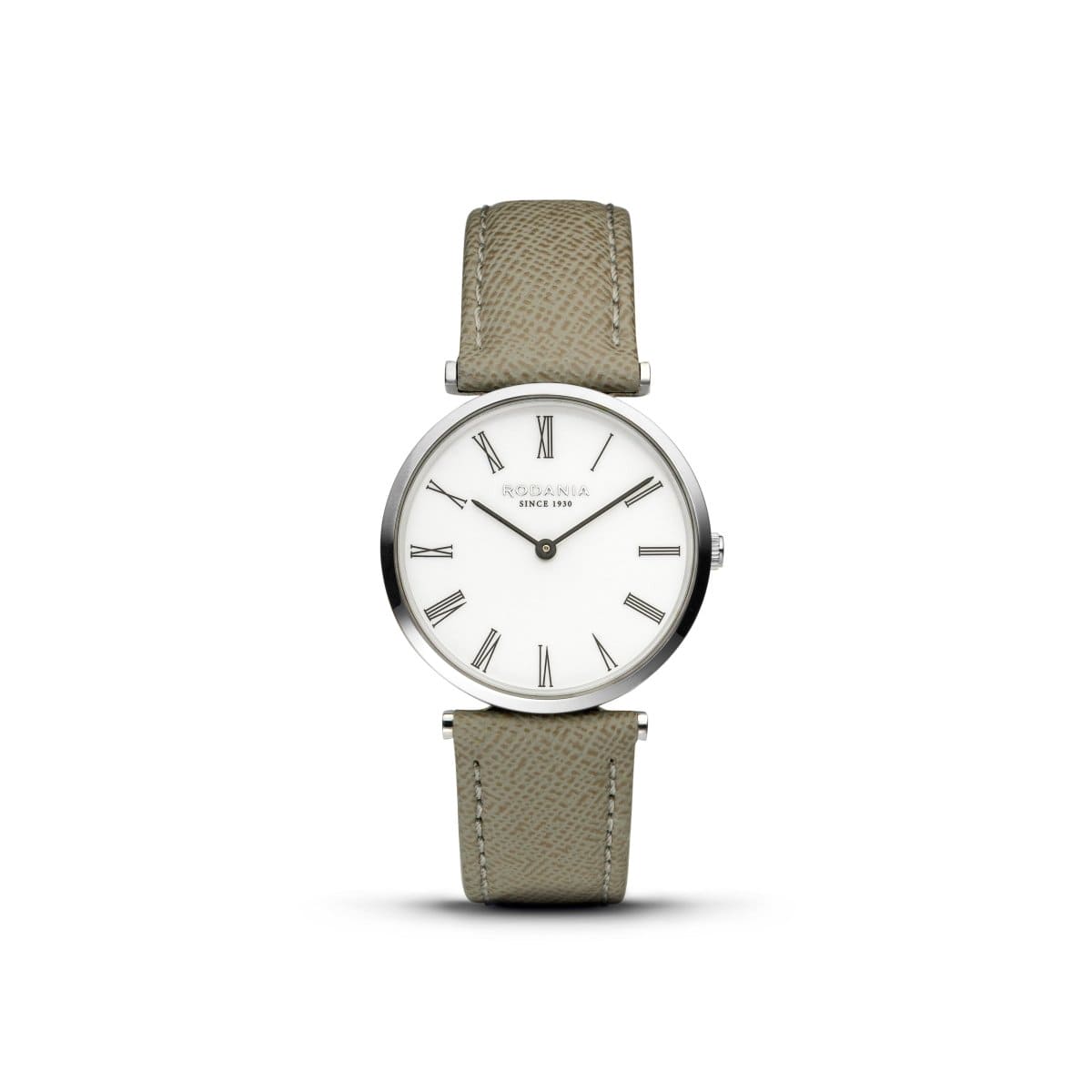 RODANIA Lugano Swiss Made Analog White Round Dial Women's Watch- R14003