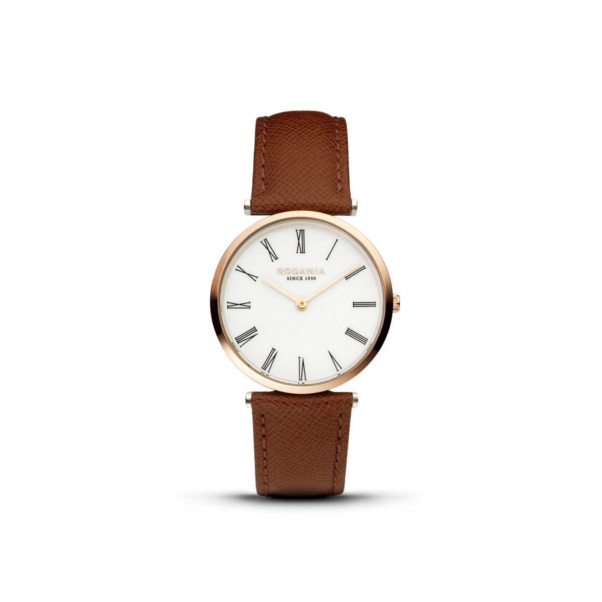 RODANIA Lugano Swiss Made Analog White Round Dial Women's Watch- R14004