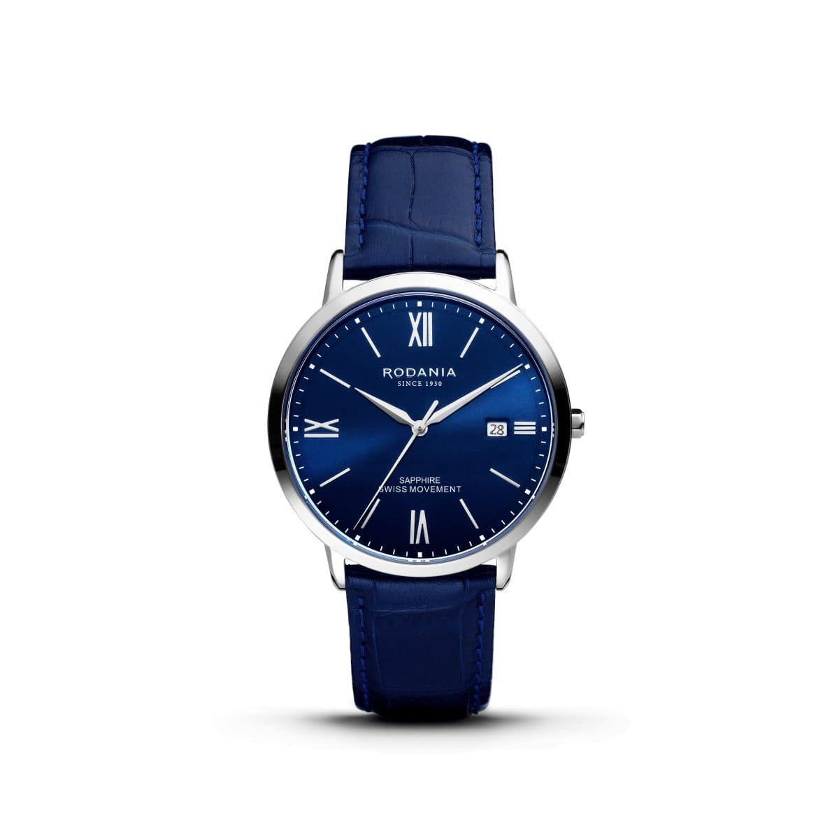 RODANIA Sion Swiss Made Analog Blue Round Dial Men's Watch- R15001