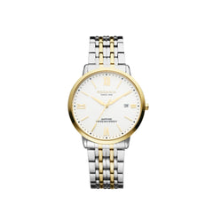 RODANIA Sion Swiss Made Analog White Round Dial Men's Watch- R15006