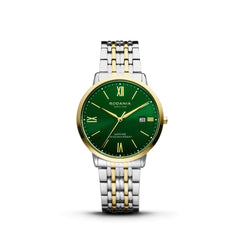 RODANIA Sion Swiss Made Analog Green Round Dial Men's Watch- R15007