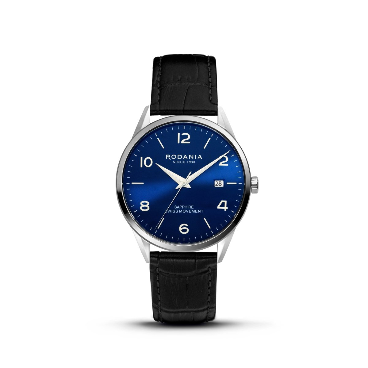 RODANIA Locarno Swiss Made Analog Blue Round Dial Men's Watch- R16003