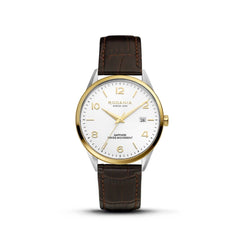 RODANIA Locarno Swiss Made Analog White Round Dial Men's Watch- R16004