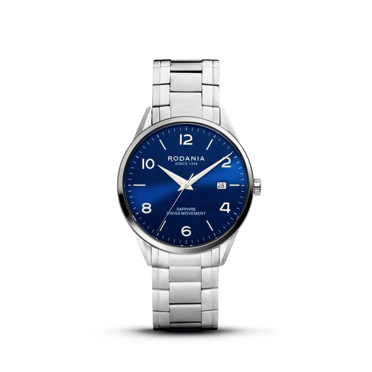 RODANIA Locarno Swiss Made Analog Blue Round Dial Men's Watch- R16008