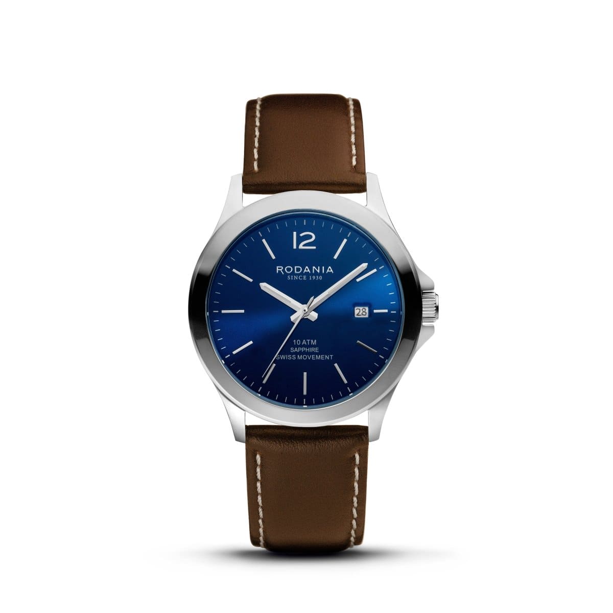 RODANIA Verbier Swiss Made Analog Blue Round Dial Men's Watch- R17003