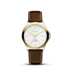 RODANIA Verbier Swiss Made Analog White Round Dial Men's Watch- R17004