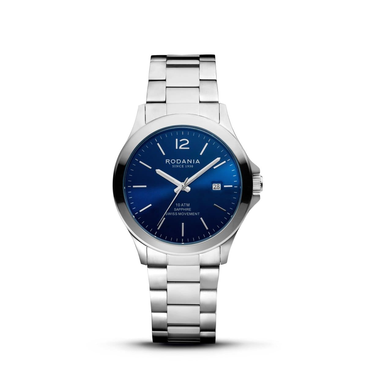 RODANIA Verbier Swiss Made Analog Blue Round Dial Men's Watch- R17006