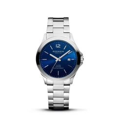 RODANIA Verbier Swiss Made Analog Blue Round Dial Men's Watch- R17006