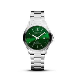 RODANIA Verbier Swiss Made Analog Green Round Dial Men's Watch- R17007