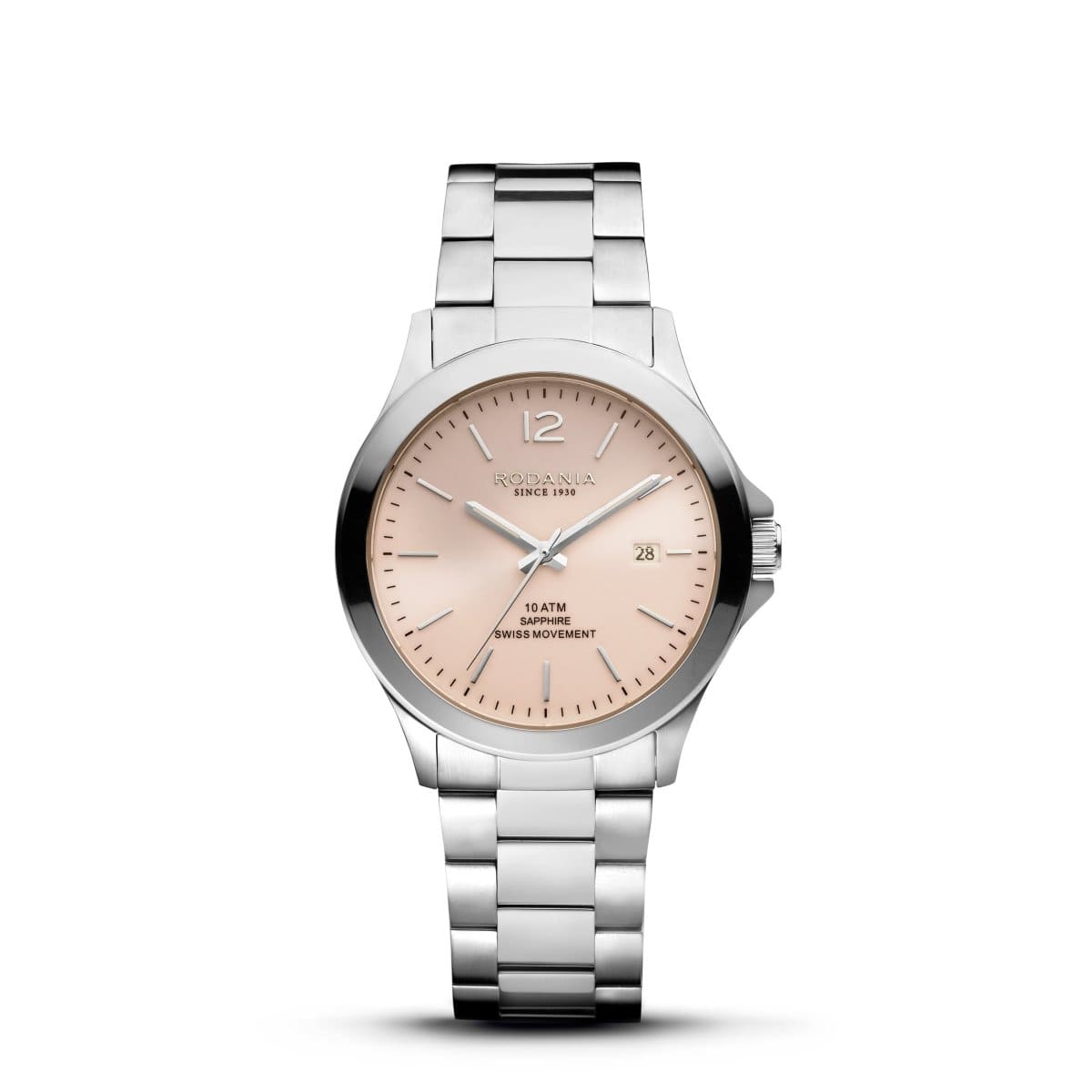 RODANIA Verbier Swiss Made Analog Beige Round Dial Men's Watch- R17008