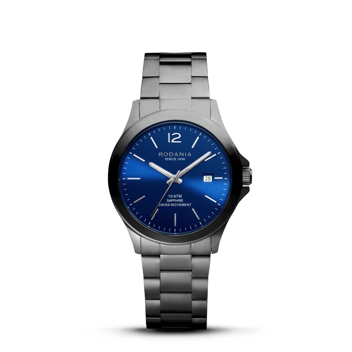 RODANIA Verbier Swiss Made Analog Blue Round Dial Men's Watch- R17010