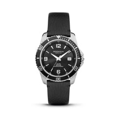 RODANIA Leman Swiss Made Analog Black Round Dial Men's Watch- R18001