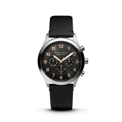 RODANIA Aigle Swiss Made Multifunction Grey Round Dial Men's Watch- R19002