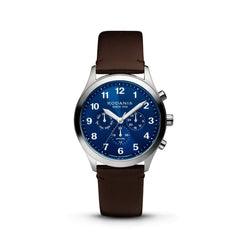 RODANIA Aigle Swiss Made Multifunction Blue Round Dial Men's Watch- R19003