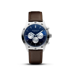 RODANIA Alpine Swiss Made Multifunction Blue Round Dial Men's Watch- R20003