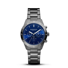 RODANIA Alpine Swiss Made Multifunction Blue Round Dial Men's Watch- R20011
