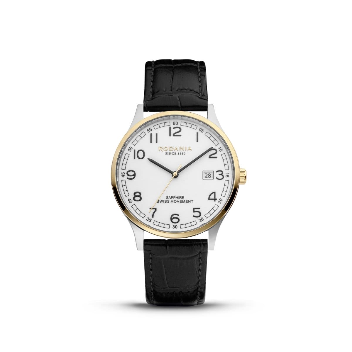 RODANIA Nyon Swiss Made Analog White Round Dial Men's Watch- R22003