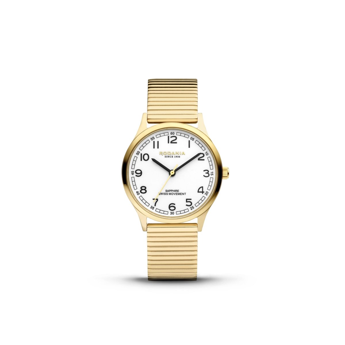 RODANIA Nyon Fixo Swiss Made Analog White Round Dial Women's Watch- R22011