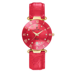 JACQUES DU MANOIR Coupole Fashion Swiss Made Analogue Pink Round Dial Women's Watch- RC.101