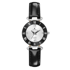 JACQUES DU MANOIR Coupole Classic Swiss Made Analogue Silver Round Dial Women's Watch- RC.42