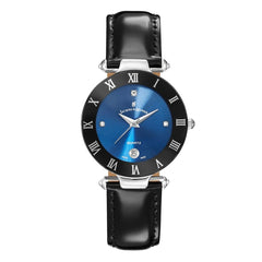 JACQUES DU MANOIR Coupole Classic Swiss Made Analogue Blue Round Dial Women's Watch- RC.47