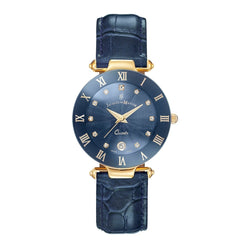 JACQUES DU MANOIR Coupole Fashion Swiss Made Analogue Blue Round Dial Women's Watch- RC.79