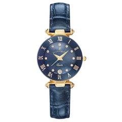 JACQUES DU MANOIR Coupole Fashion Swiss Made Analogue Blue Round Dial Women's Watch- RC.80