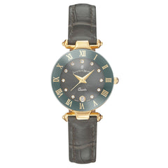 JACQUES DU MANOIR Coupole Fashion Swiss Made Analogue Grey Round Dial Women's Watch- RC.98