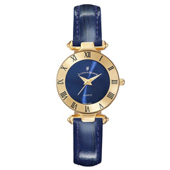 JACQUES DU MANOIR Coupole Classic Swiss Made Analogue Blue Round Dial Women's Watch- RCJ.04