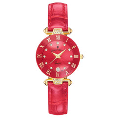 JACQUES DU MANOIR Coupole Fashion Swiss Made Analogue Pink Round Dial Women's Watch- RCP.102