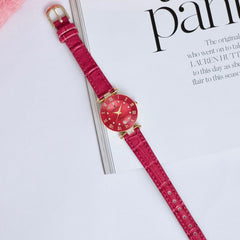 JACQUES DU MANOIR Coupole Fashion Swiss Made Analogue Pink Round Dial Women's Watch- RCP.102