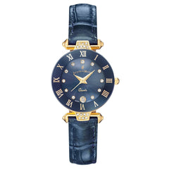 JACQUES DU MANOIR Coupole Fashion Swiss Made Analogue Blue Round Dial Women's Watch- RCP.80