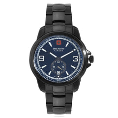 SWISS MILITARY CAPTURE Analogue Blue Round Dial Men's Watch - SM14008JSB.H03MS